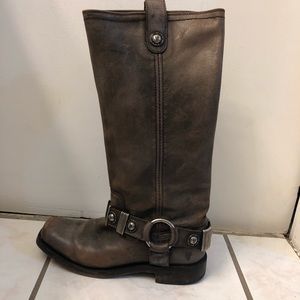 Brown Frye boots